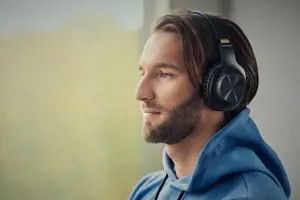 "Panasonic" belaidės ausinės RB-HX220BDEK, juodos spalvos