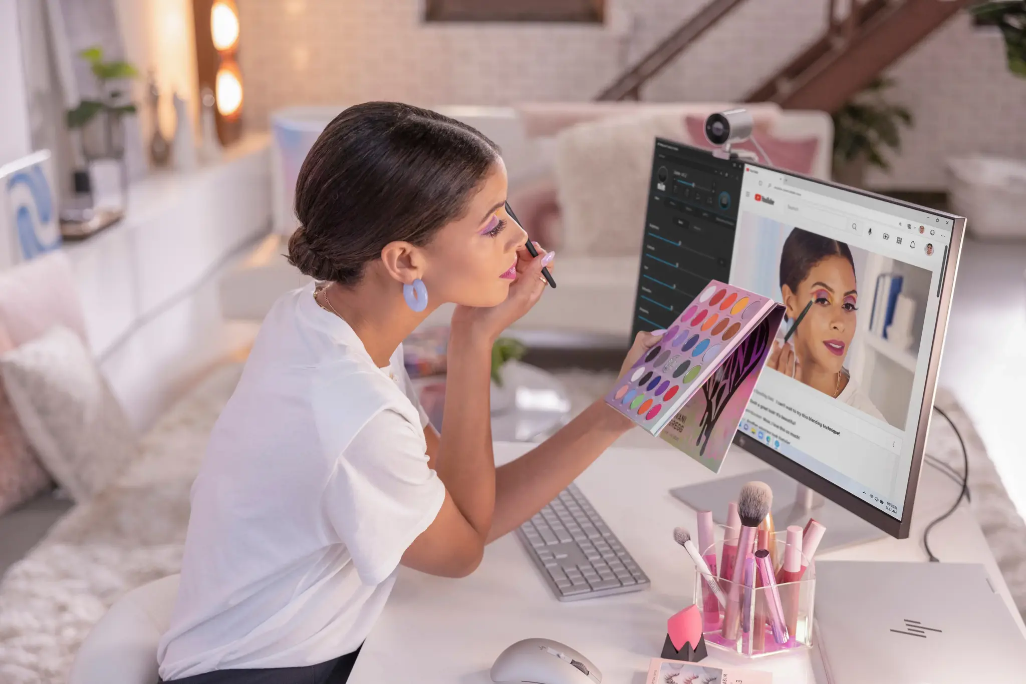 HP 950 4K interneto kamera, "Full HD", 30 kadrų per sekundę, 1x, automatinė, automatinė, USB 3.2 Gen 1 (3.1 Gen 1)