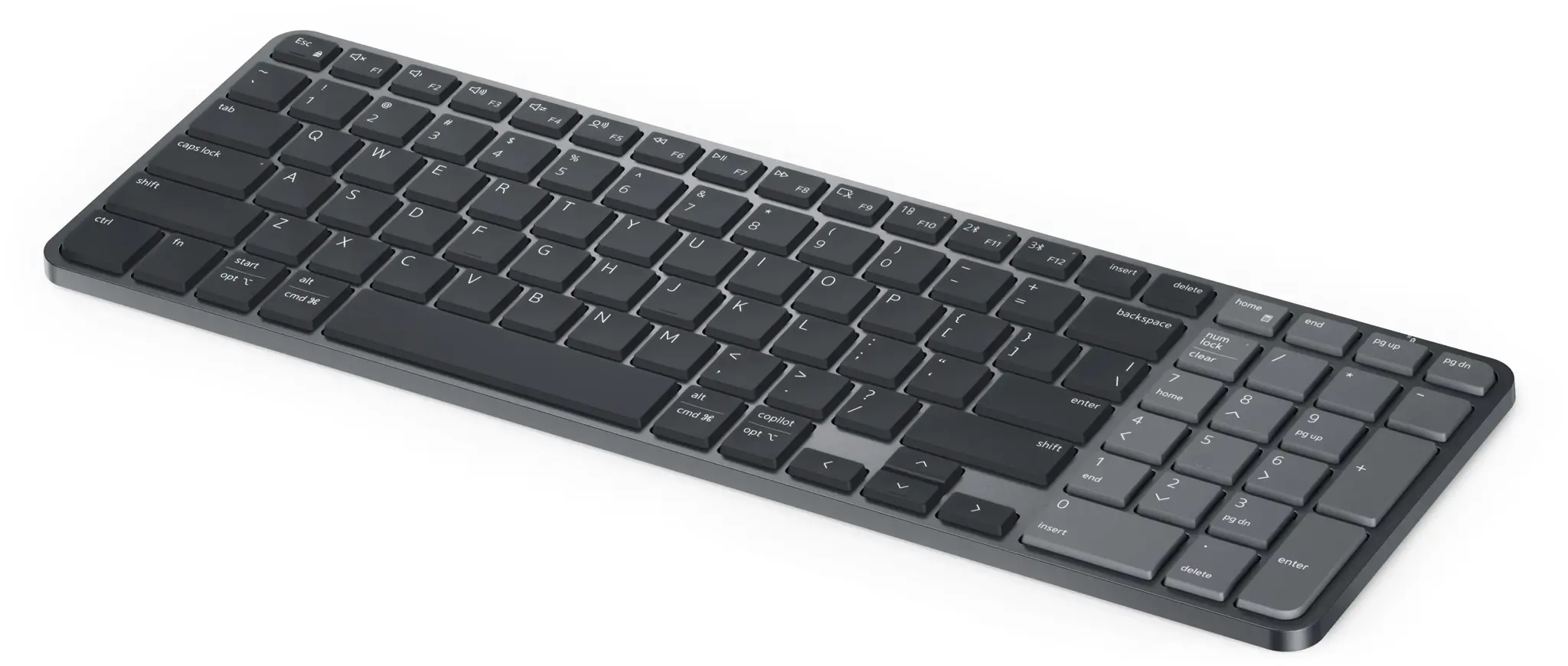 Dell Pro 7 Rechargeable Compact Keyboard - KB746 - US International (QWERTY)