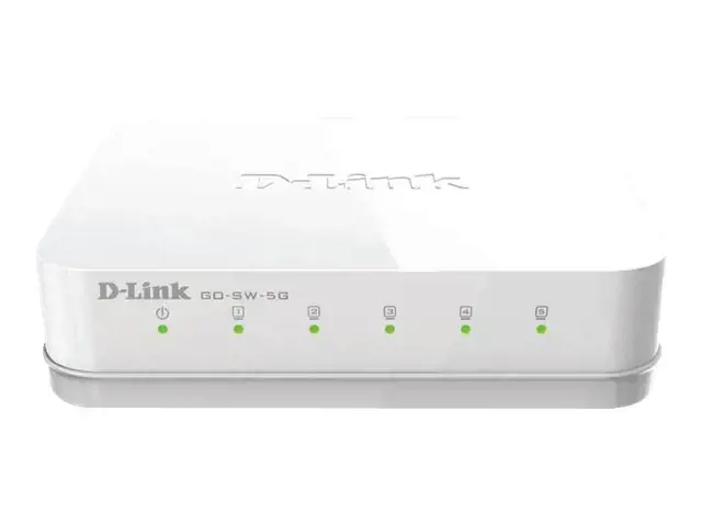 D-Link GO-SW-5G, nevaldomas, Gigabit Ethernet (10/100/1000), dvipusis duomenų perdavimas