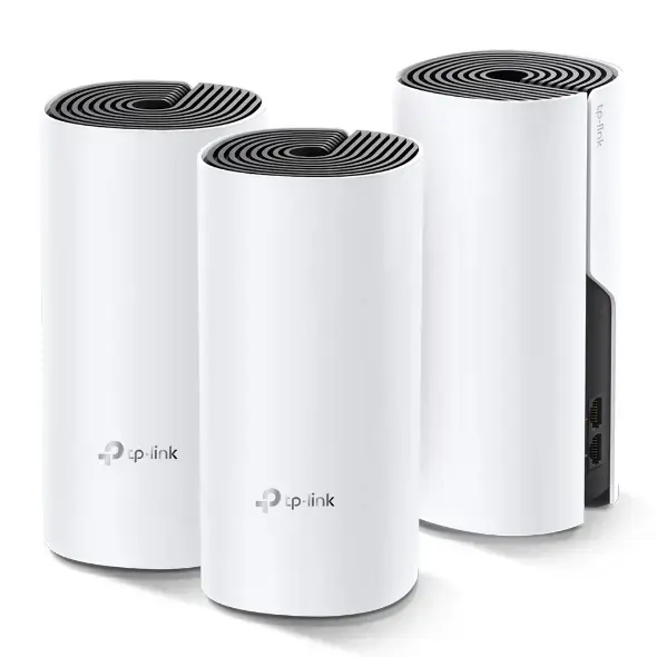 "TP-LINK AC1200 Whole-Home Mesh Wi-Fi" sistema "Qualcomm" procesorius 867Mbps 5GHz+300Mbps 2,4GHz 2 Gigabit prievadai 2 vidinės antenos