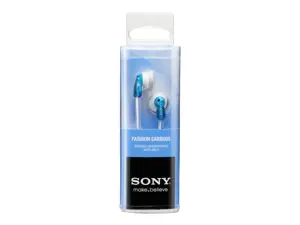 "Sony MDR-E9LP", laidinės, 18 - 22000 Hz, muzikinės, 6 g, ausinės, mėlynos, baltos spalvos
