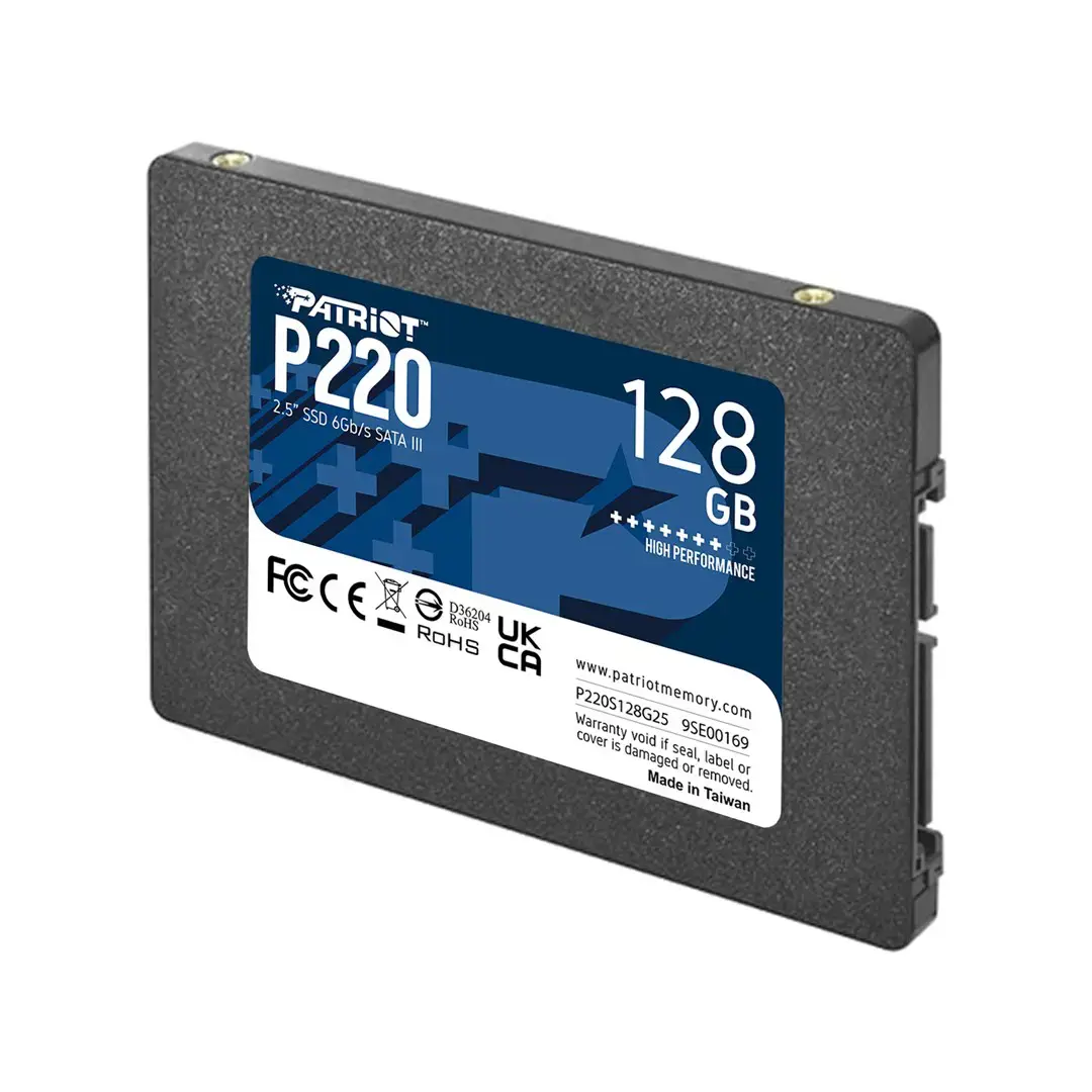 SSD diskas PATRIOT MEMORY P220S128G25 128 GB, 2.5", SATA 3Gb/s