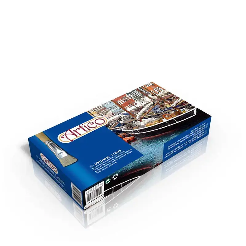 Artico - akrilinių dažų rinkinys 75 ml, 6 spalvos