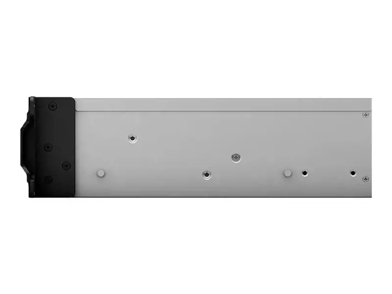 SYNOLOGY RS1221RP+ 8 lizdų NAS įrenginys-laikiklis AMD Ryzen V1500B keturių branduolių 2,2 GHz 4 GB DDR4 iki 32 GB RJ-45 4x1GbE 2xUSB 3.2 1xeSATA