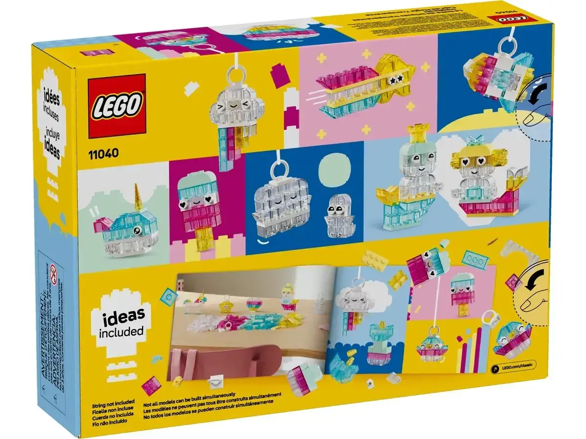 LEGO CLASSIC 11040 Magical Transpanent Box