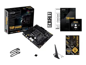 ASUS TUF GAMING B550M-PLUS WIFI II, AMD, "Socket AM4", "AMD Ryzen™ 3", "AMD Ryzen™ 5", "AMD Ryzen™ 7", 3 kartos "AMD Ryzen™ 9", 5 kartos "AMD Ryzen 9", "Socket AM4", DDR4-SDRAM, 128 GB