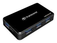 TRANSCEND USB 3.0 jungtis su greitojo įkrovimo jungtimi, skirta pvz., "iPad", juoda