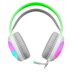 HEADPHONES DEFENDER ECLIPSE RGB WHITE