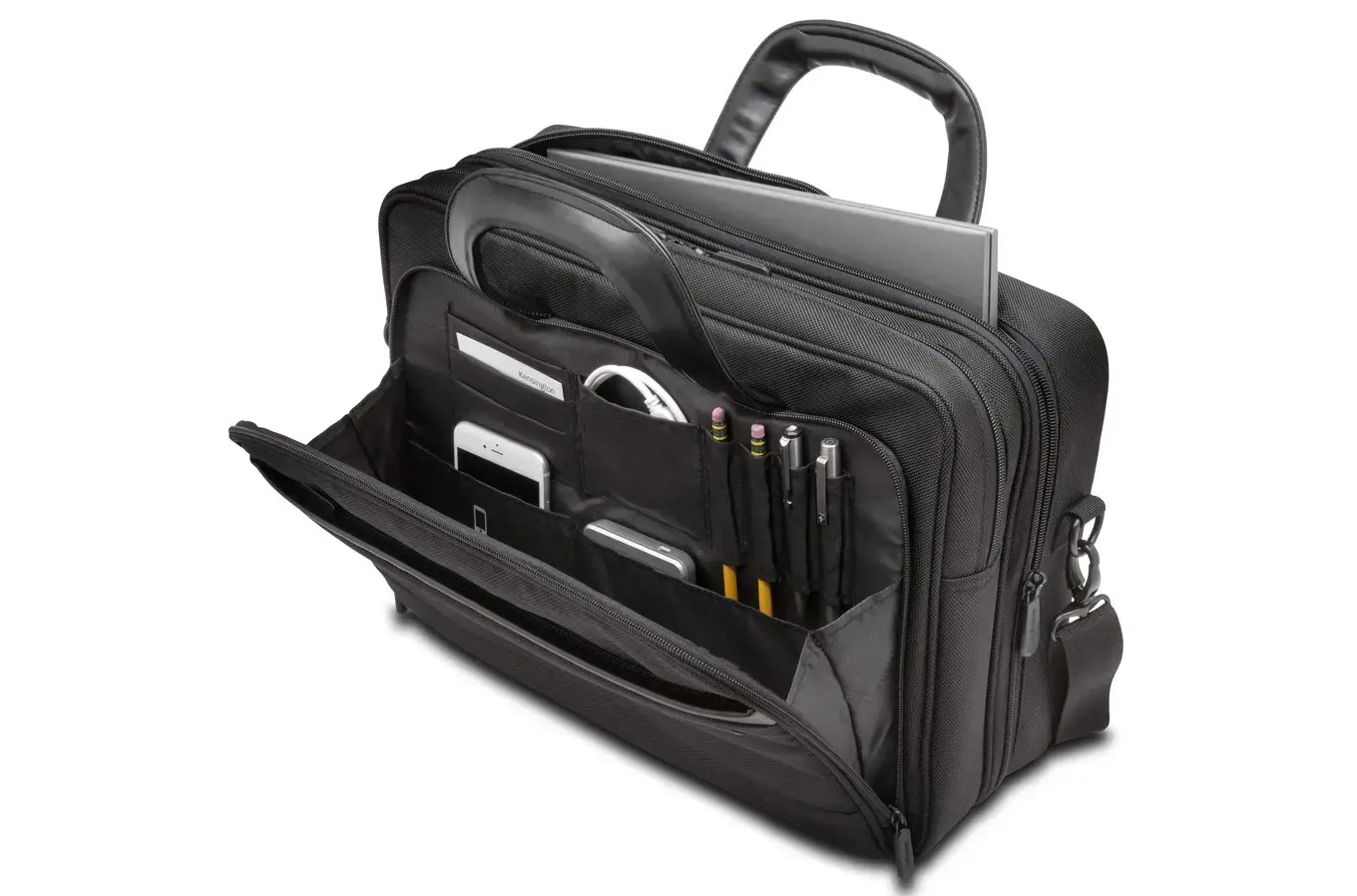 "Kensington Contour™ 2.0 Business Laptop Briefcase - 15,6", Portfelis, 39,6 cm (15,6"), diržas per petį, 1,4 kg
