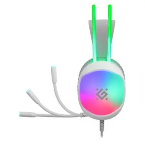 Defender Eclipse RGB gaming headset white 62440