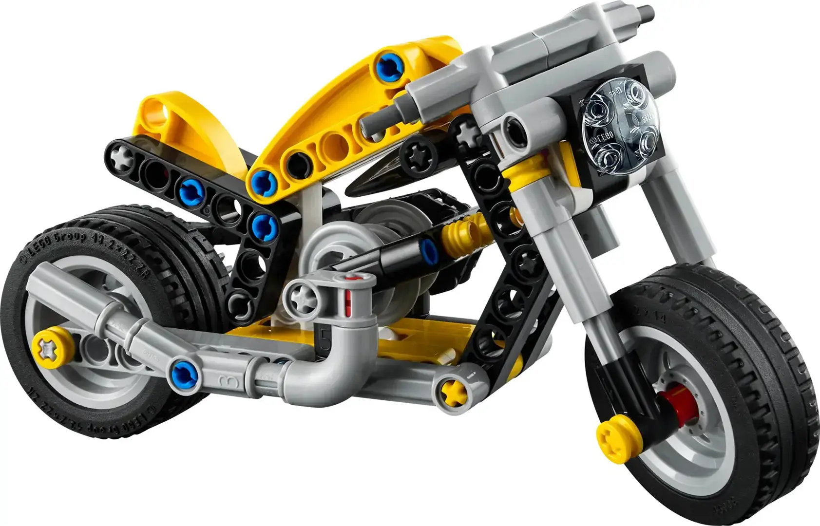 LEGO TECHNIC 42225 Yellow Motorcycle
