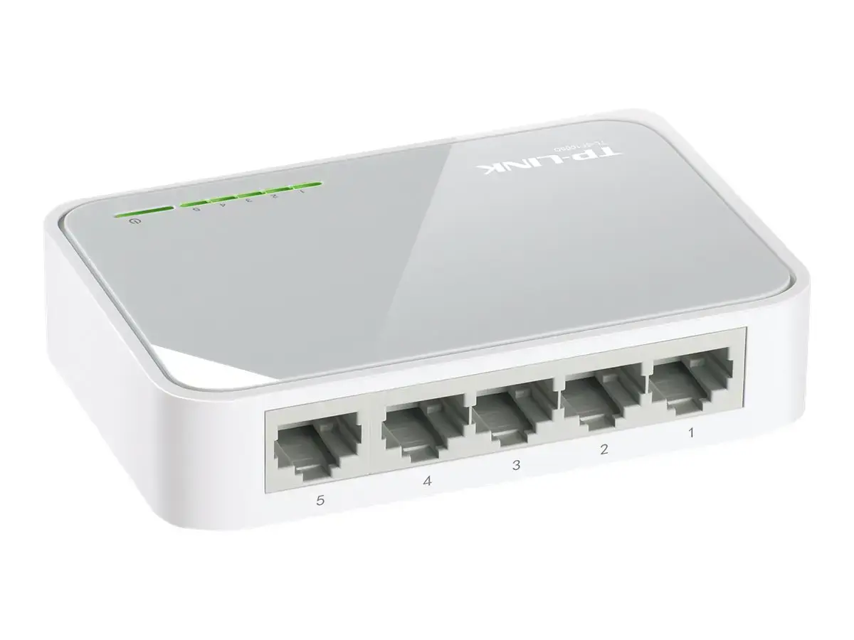 TP-Link TL-SF1005D V15, valdomas, Fast Ethernet (10/100), dvipusis duomenų perdavimas