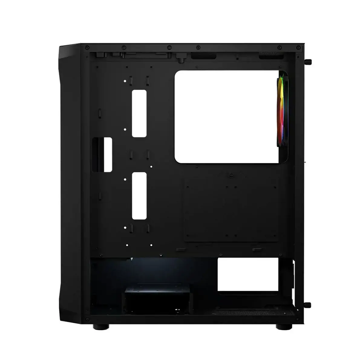 Logic PORTOS ARGB MINIDI USB 3.0 korpusas Juodas