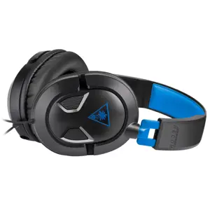 "Turtle Beach Recon 50P" žaidimų ausinės, skirtos "PS4 Pro", "PS4" ir "PS5", laidinės, žaidimų, 20-20000 Hz, 530,7 g, ausinės, juodos, mėlynos
