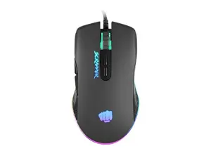 Žaidimų pelė Natec NFU-1699 RGB 6400 DPI juoda