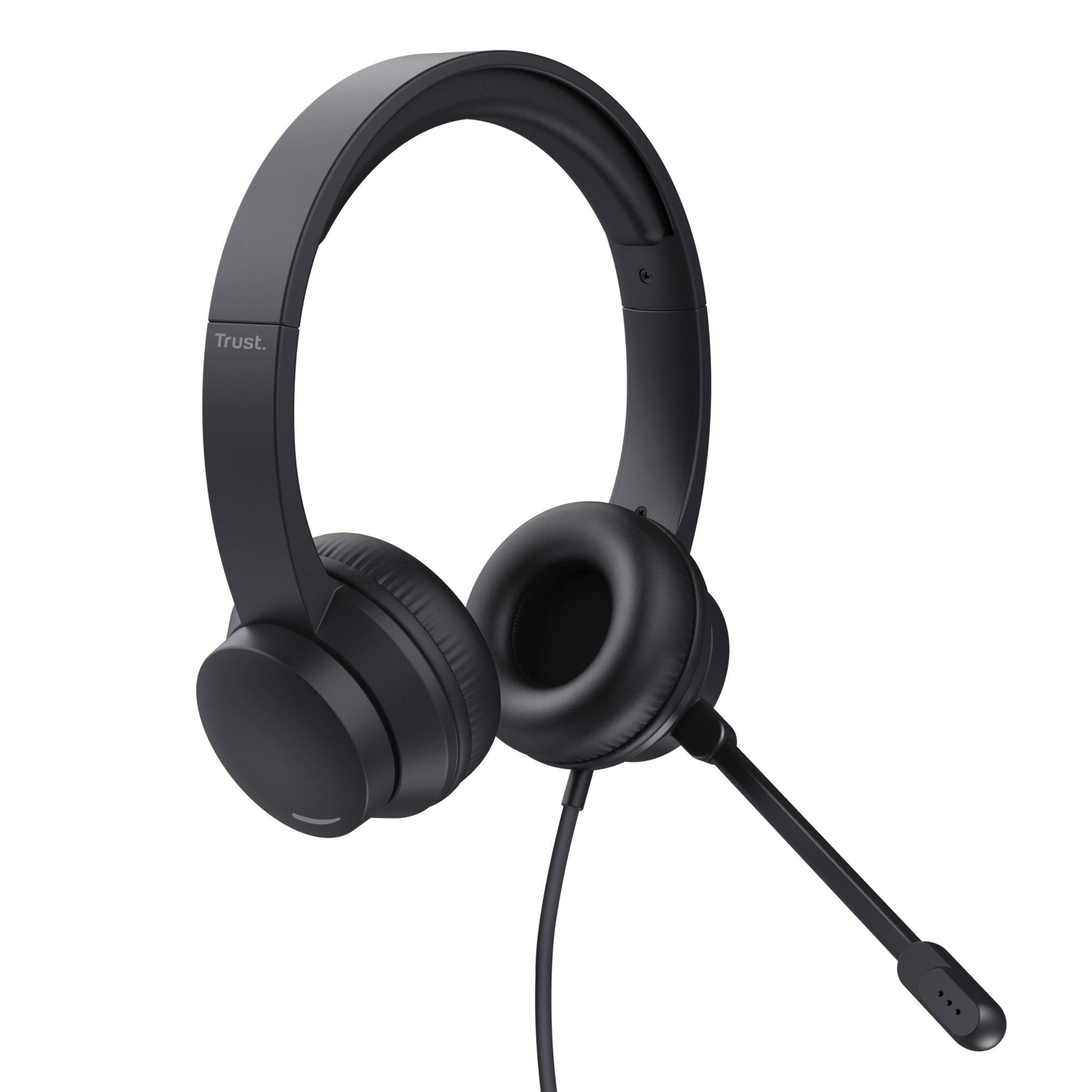 Trust Ayda, Wired, Calls/Music, 20 - 20000 Hz, 155 g, Headset, Black