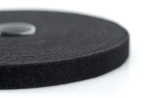 DIGITUS Kabliukų ir kilpų tvirtinimo juosta 10 m x 15 mm x 2,6 mm ant ritinio bl