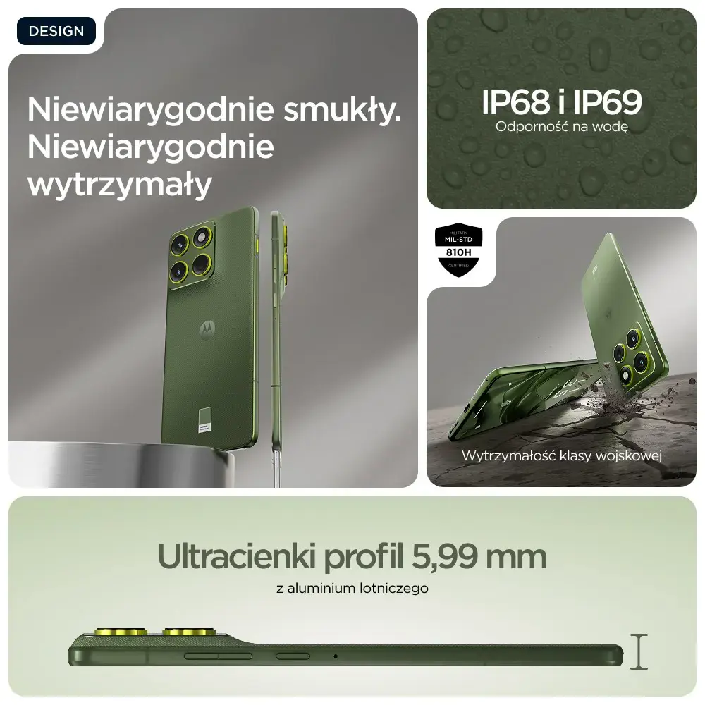 MOTOROLA EDGE 70 BRONZE GREEN 12/512GB