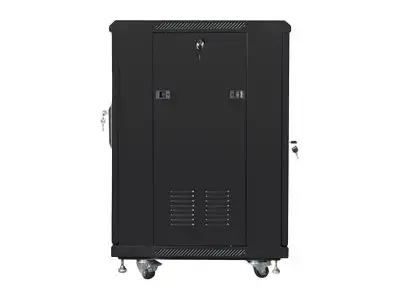 LANBERG FF01-6615-12B "Lanberg" laisvai pastatoma spinta 19, surenkama plokščia pakuote 15U/600x600 mm, juoda