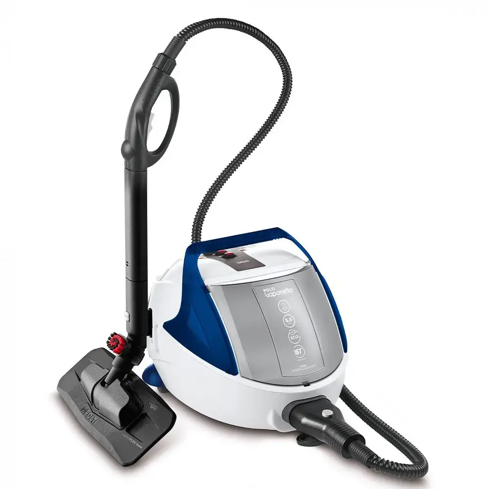 Polti PTEU0313 Vaporetto Pro 100 Eco Power Steam cleaner, Power 1900 W, White/Blue | Polti | Steam cleaner | PTEU0313 Vaporetto Pro 100 Eco Power | Power 1900 W | Steam pressure 5.5 bar | White/Blue