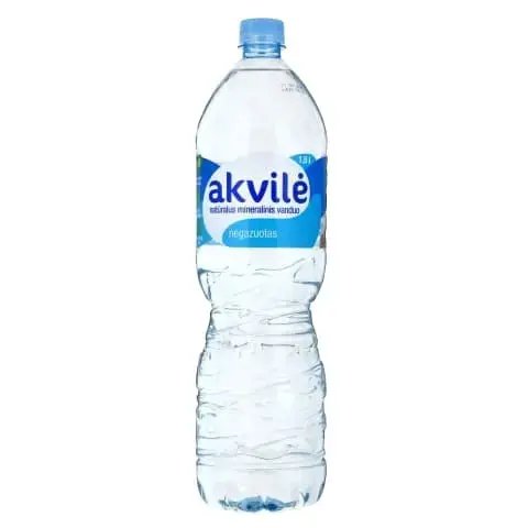 Mineralinis vanduo Akvilė, negazuotas,1.5l  ( 6 vnt.) (kaina nurodyta su užstatu už tarą)