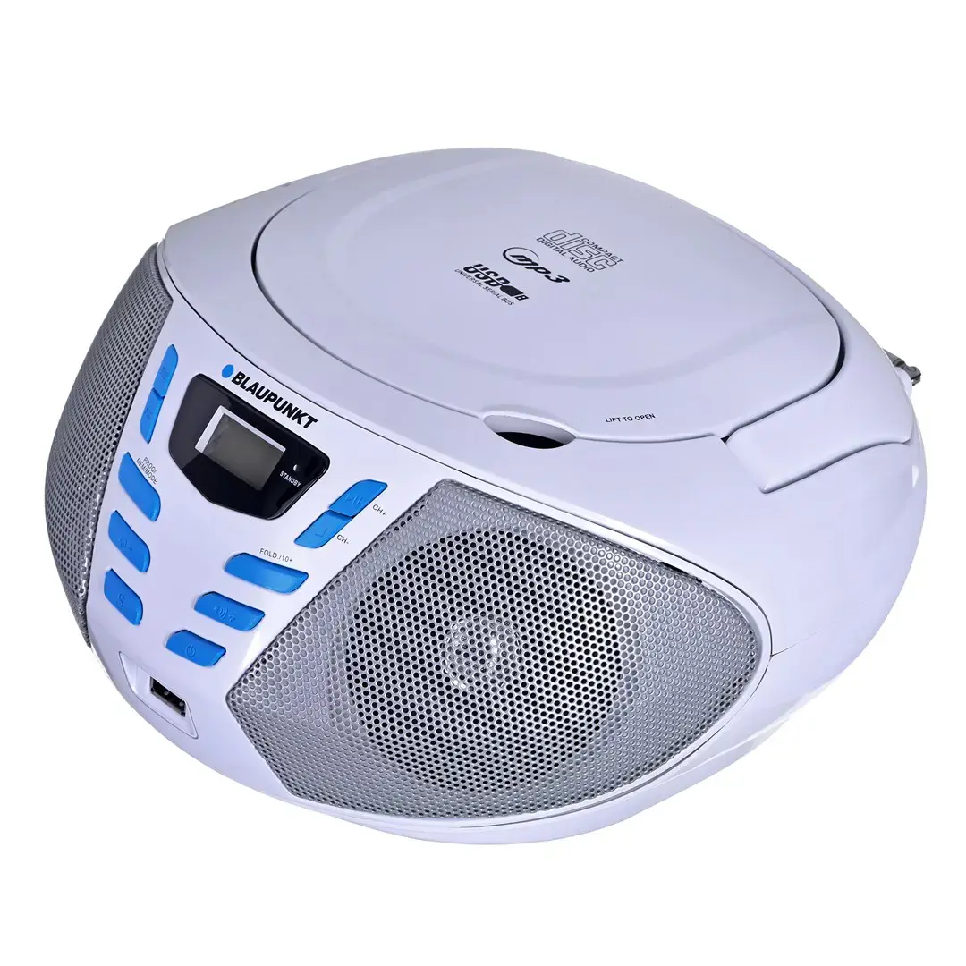 Blaupunkt boombox FM PLL CD|MP3|USB|AUX BB7WH