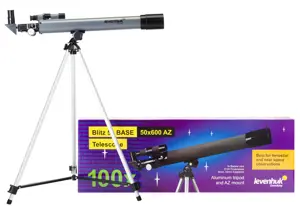 Levenhuk Blitz 50 Base Refractor 100x Grey