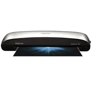 "Fellowes Spectra" A3, 32 cm, šalto ir karšto laminavimo įrenginys, 4 min, 0,125 mm, A4, juodas, pilkas