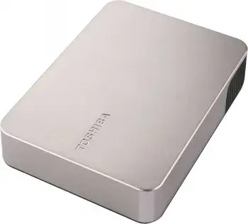 TOSHIBA 4 TB EXTERNAL HDD - CANVIO FLEX (WARM SILVER)