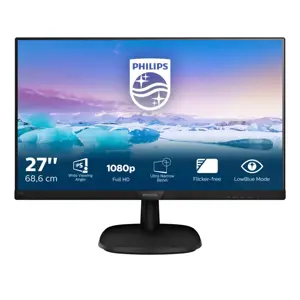 Monitorius Philips V Line Full HD LCD monitor 273V7QDAB/00, 68.6 cm (27"), 1920 x 1080 pixels, Full…