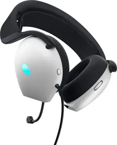 "Alienware AW520H", laidinis, žaidimų, 20-40000 Hz, 297 g, ausinės, baltos spalvos