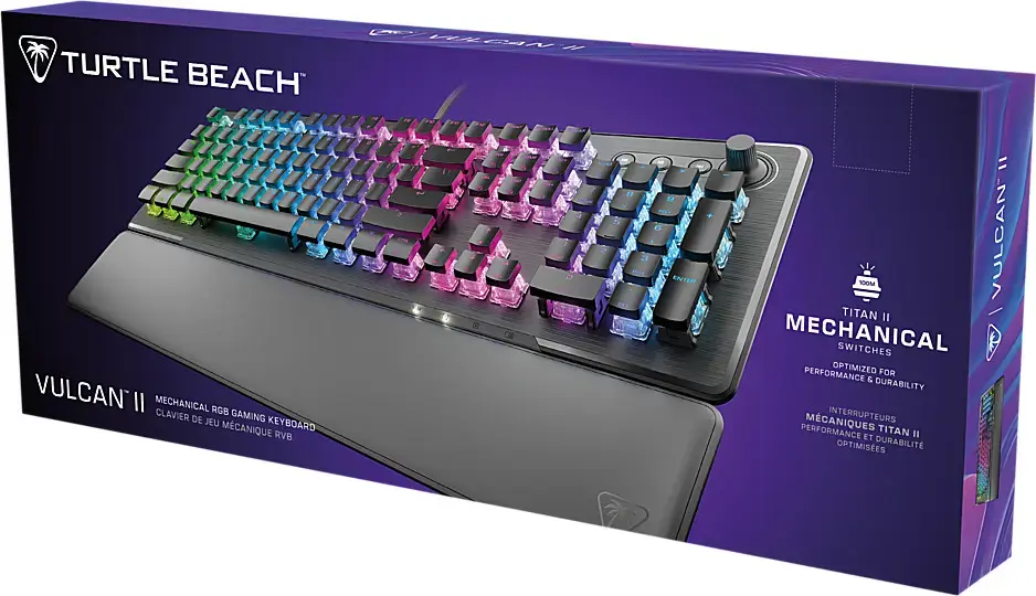 Turtle Beach keyboard Vulcan II US, black