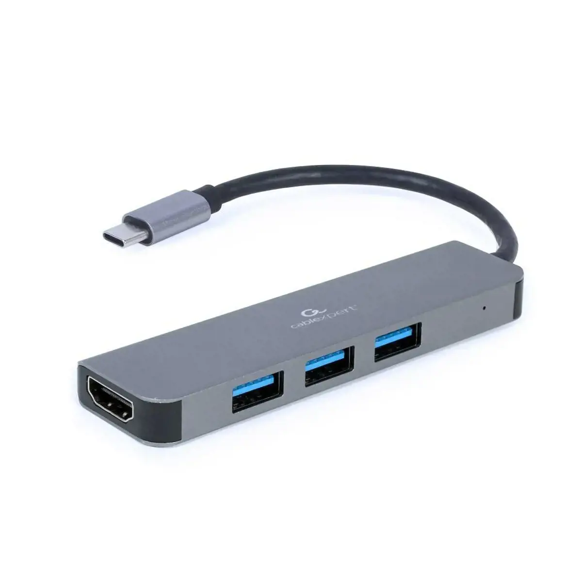 I/O ADAPTERIS USB-C Į HDMI/USB3/2IN1 A-CM-COMBO2-01 GEMBIRD