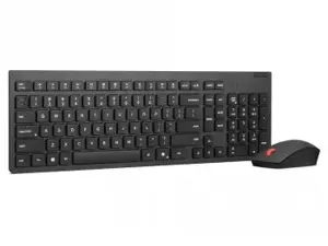 Lenovo Essential Wireless Combo Keyboard & Mouse Gen2 | Keyboard and Mouse Set | Wireless | Mouse included | Nordic | Black
