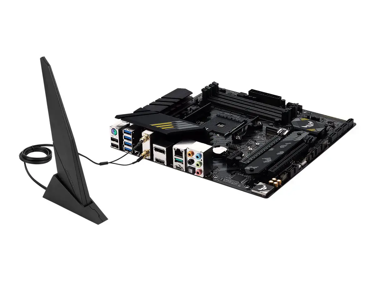 ASUS TUF GAMING B550M-PLUS WIFI II, AMD, "Socket AM4", "AMD Ryzen™ 3", "AMD Ryzen™ 5", "AMD Ryzen™ 7", 3 kartos "AMD Ryzen™ 9", 5 kartos "AMD Ryzen 9", "Socket AM4", DDR4-SDRAM, 128 GB