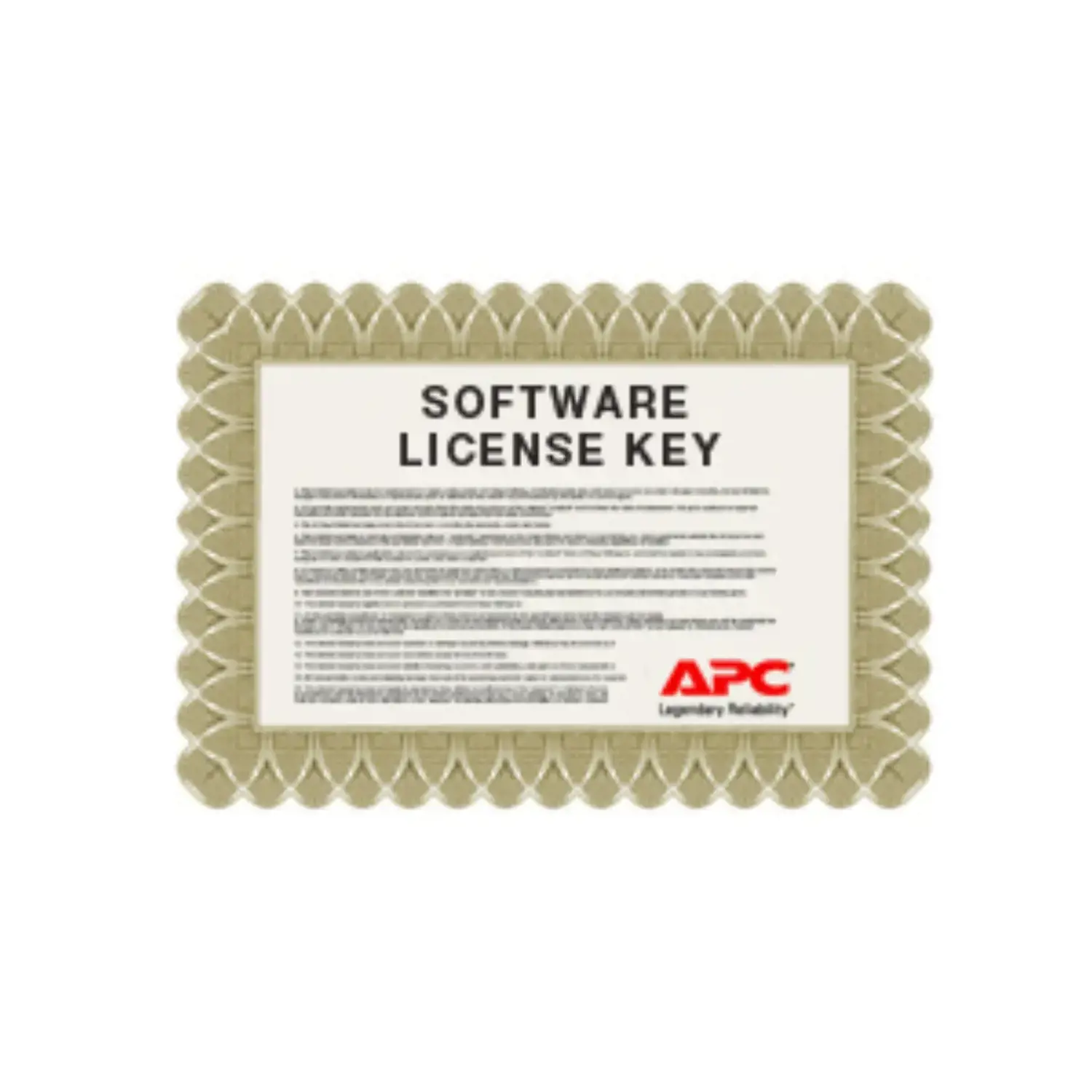 APC SWDCO1000RCAP-DIGI, licencija