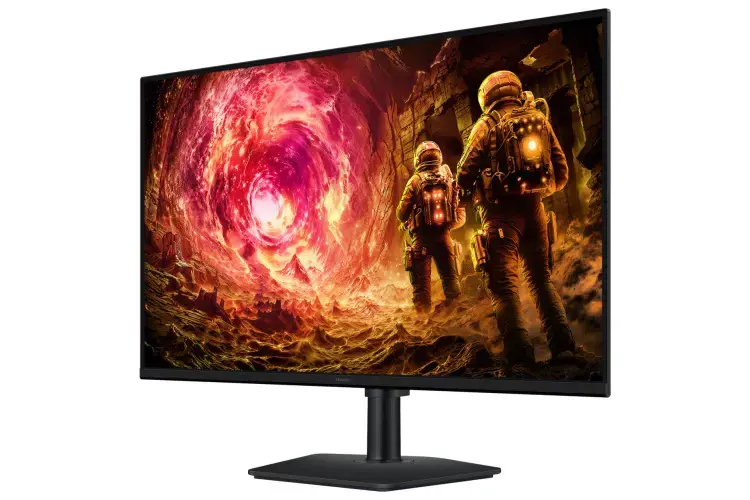Samsung Odyssey G5 G50F Monitorius 32'' IPS QHD 2560x1440, 1 ms, 300 cd/m2, 180 Hz, Juoda