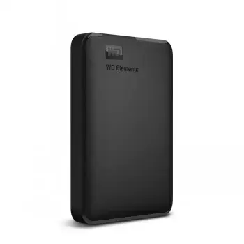 "WD Elements" 1 TB HDD USB3.0 nešiojamasis 2,5 colio RTL išorinis RoHS reikalavimus atitinkantis nebrangus juodas
