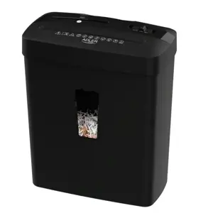 Adler AD 1037 Document Shredder Black