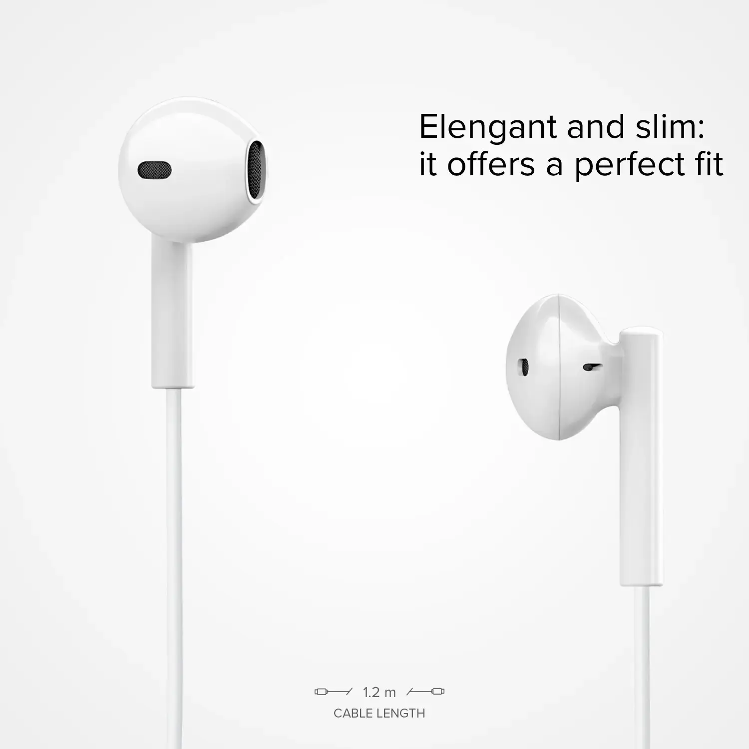 SBS earphones Studio Mix 65c USB-C, white