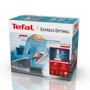 Tefal Express Optimal SV4110 2200 W 1.2 L Ceramic Express Glide Blue, White