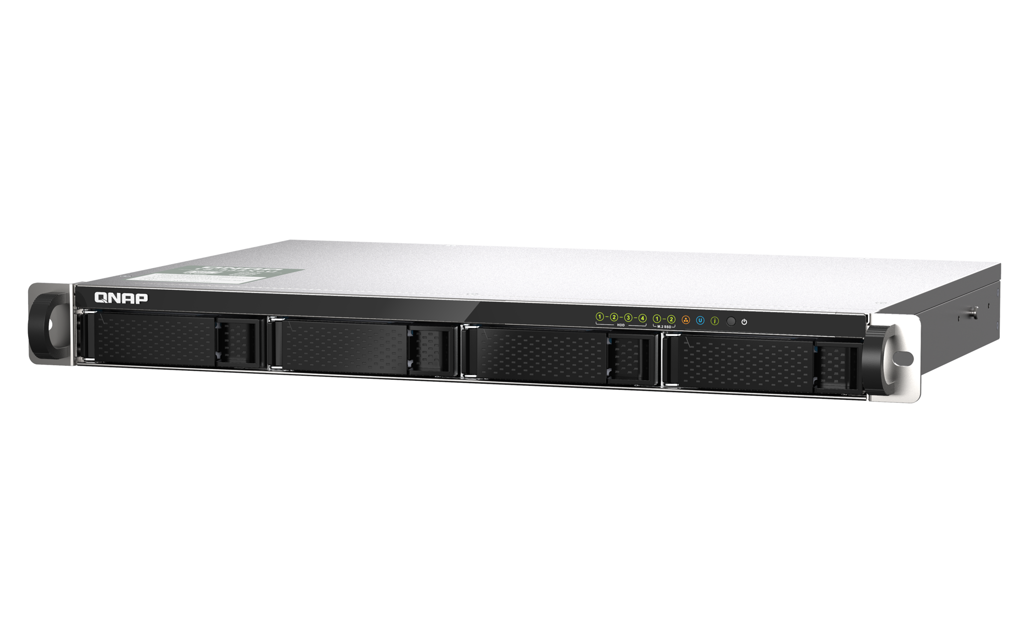 QNAP TS-435XEU, NAS, stovas (1U), "Marvell", CN9131, juoda, pilka