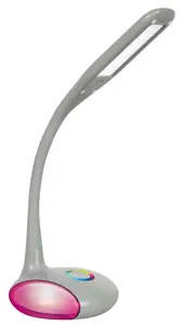 "Activejet" LED stalinis šviestuvas VENUS GREY su RGB pagrindu