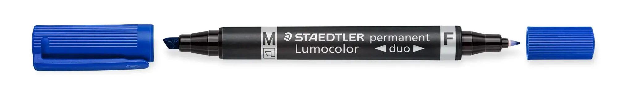 Permanentinis žymeklis STAEDTLER LUMOCOLOR DUO 348, MĖLYNA