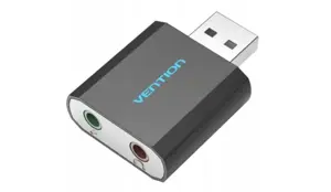 Vention USB External Sound Card Black Metal Type
