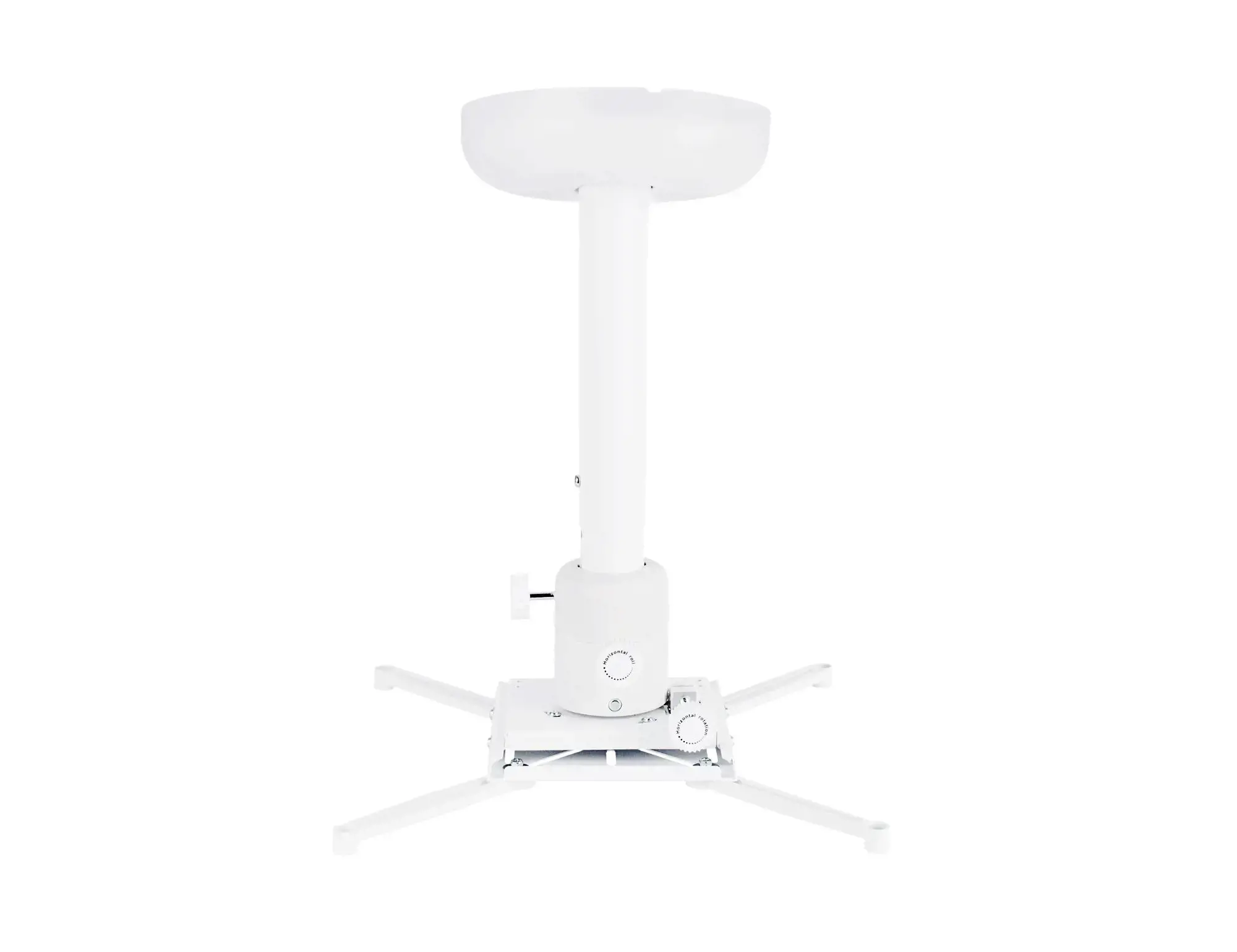 "Multibrackets M" universalus projektoriaus lubinis laikiklis 500-800 su "Finetune", lubinis, 10 kg, baltas, rankinis, 500-800 mm, 2,4 kg