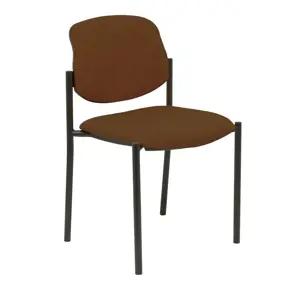Priėmimo kėdė "Villalgordo P&C" BALI463 Tamsiai ruda