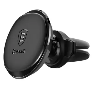 Magnetinis automobilinis telefono laikiklis Baseus Air Vent (juodas)