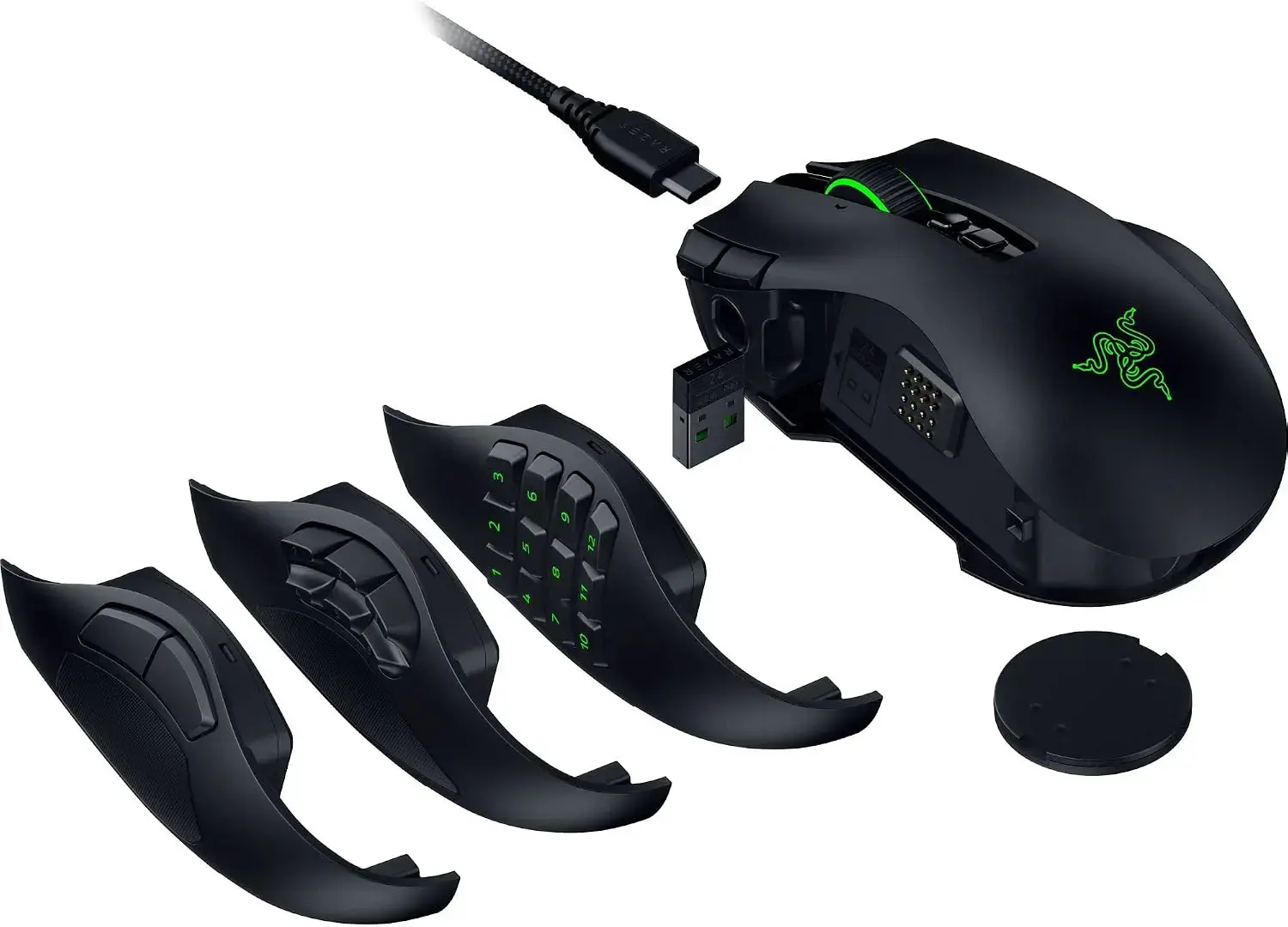Razer Naga V3 Pro | Gaming Mouse | Bluetooth | Black